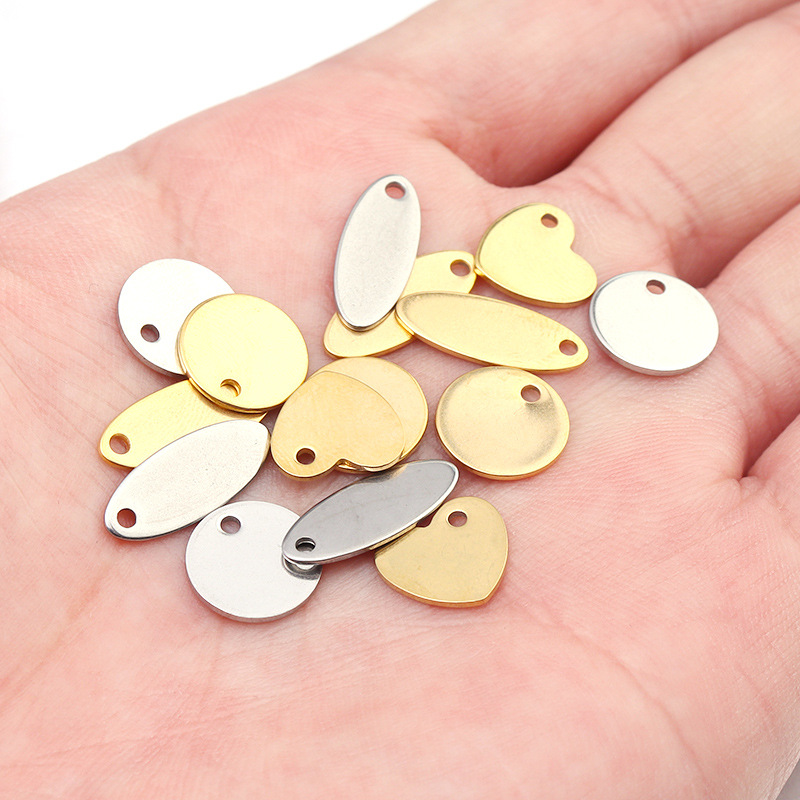 15g Weight Pendant Jewelry Making Type 6*7mm Jewelry Making Size DIY Jewelry Accessories Classification 20 PCS/Package Quantity 304 Stainless Steel Material Star, Heart Shape Pattern All Seasons Season Plating Design Simple Style Style 20 PCS/Package 6*7mm 304 Stainless Steel Star Heart Shape Pendant 5