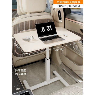 desk for the front and: Car table board - warm-white-6040-without-gapssuitable-for-large-vehicles