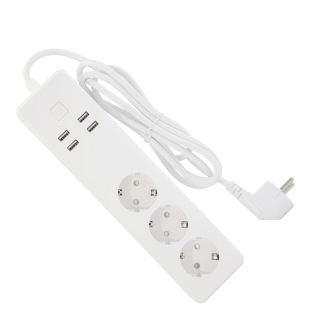 Graffiti European standard Smart WiFi plug-in European standard smart plug-in board 3-bit 4USB German standard household socket