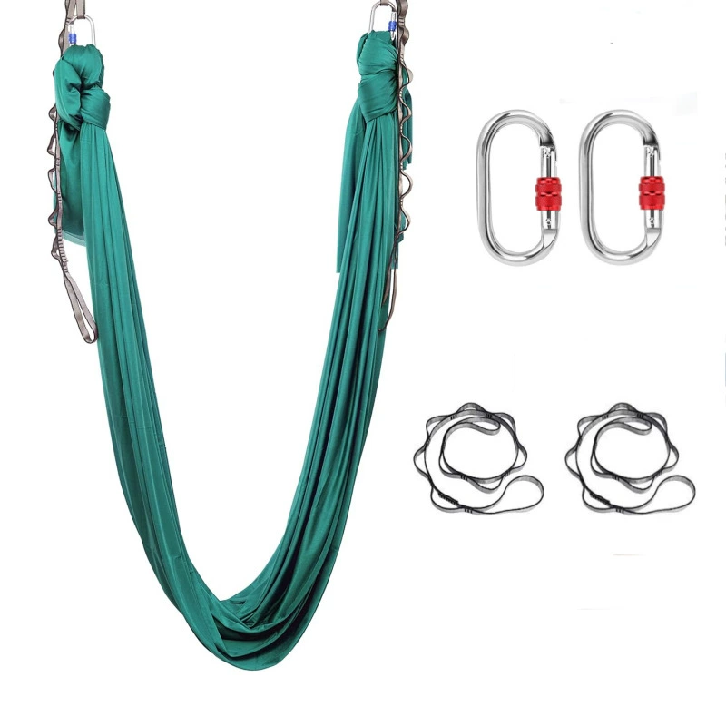Swings with accessories for yoga, 5m, 2.8m, clips included