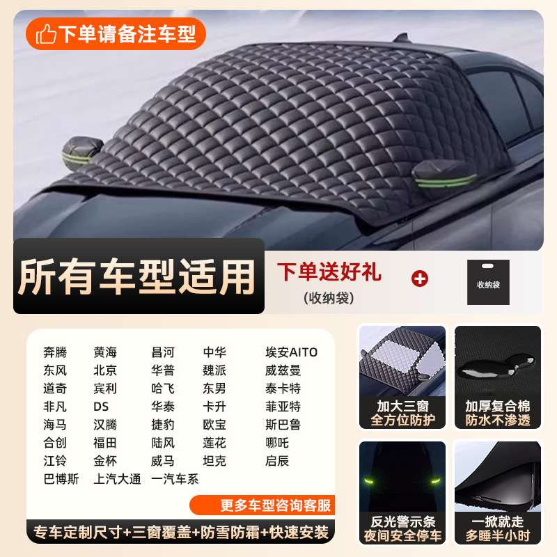 Special car version - 3 window covers [special for other models] take a photo and note the model year (storage bag included)