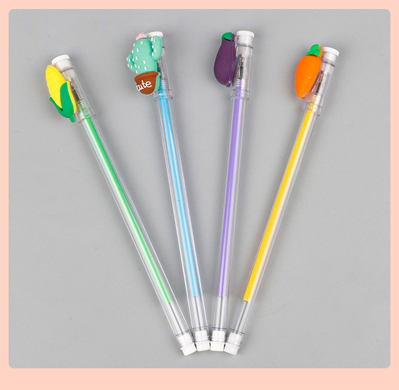 Variety Of Mixing Head Silicone Gel Ink Pen display picture 7