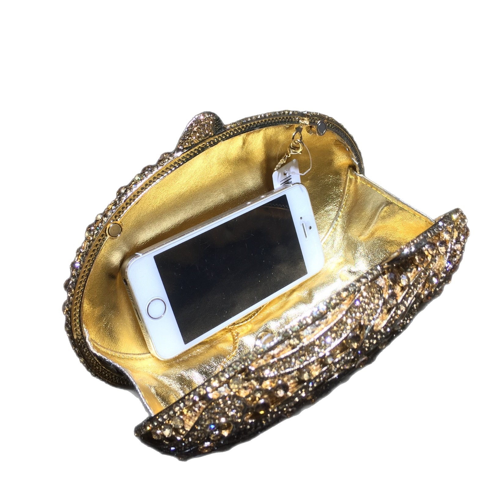 * fábrica directa de bolsas de mano de diamante metal agujero bolsas de cena de cristal bolsas de diamantes hechas a mano bolsas de diamantes duras