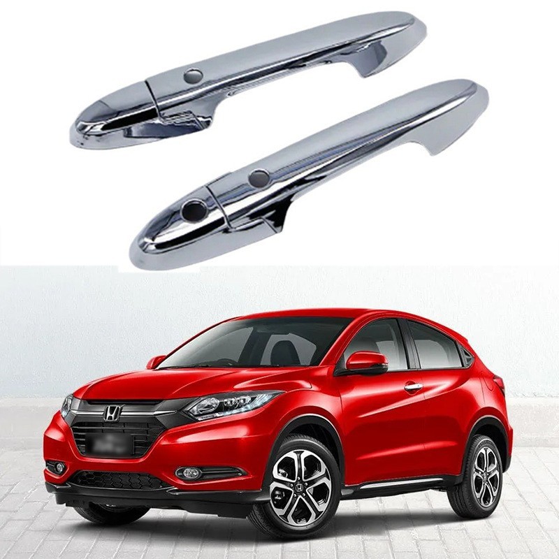 Suitable for 14-21 Honda Hr-V Hrv Vezel Handle Carbon Fiber Pattern Door Handle Cover Accessories