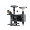 Multi -layer combination cat climbing shelf black and white cat hole cat toy, cat nest cat nest cat tree integrated large cat frame