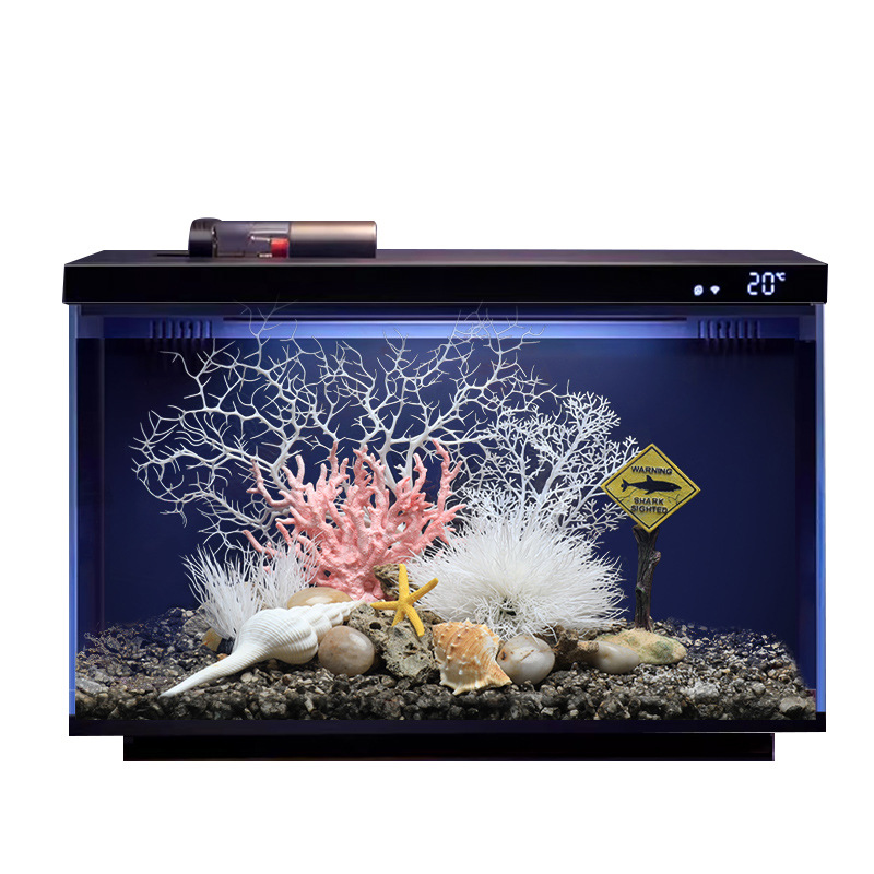 Juego de paisajismo de pecera inteligente de generación de Xiaomi, paquete completo, decoración, paisaje ecológico sudamericano, rocalla de coral