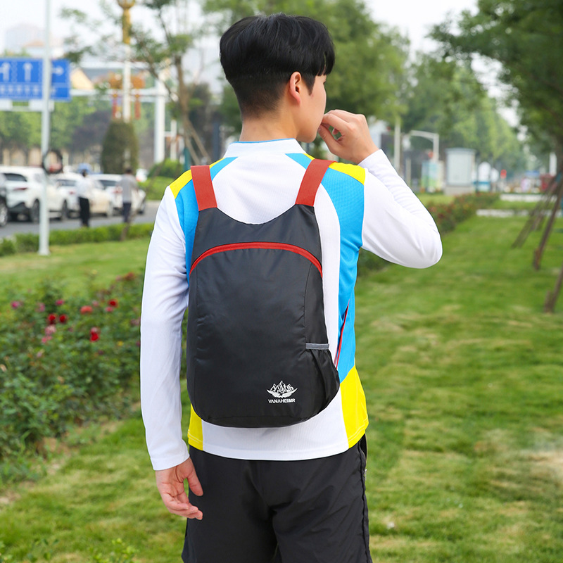 Nueva mochila plegable bolsa de viaje bolsa de deporte al aire libre de gran capacidad para hombres y mujeres mochila impermeable portátil ligero