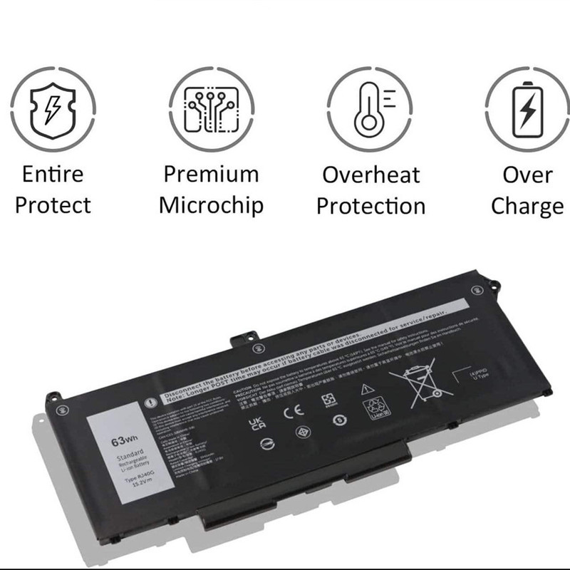 Suitable for Dell Latitude 5420 5520 P137G P104F RJ40G laptop battery Suitable for Dell Latitude 5420 5520 P137G P104F RJ40G laptop battery
