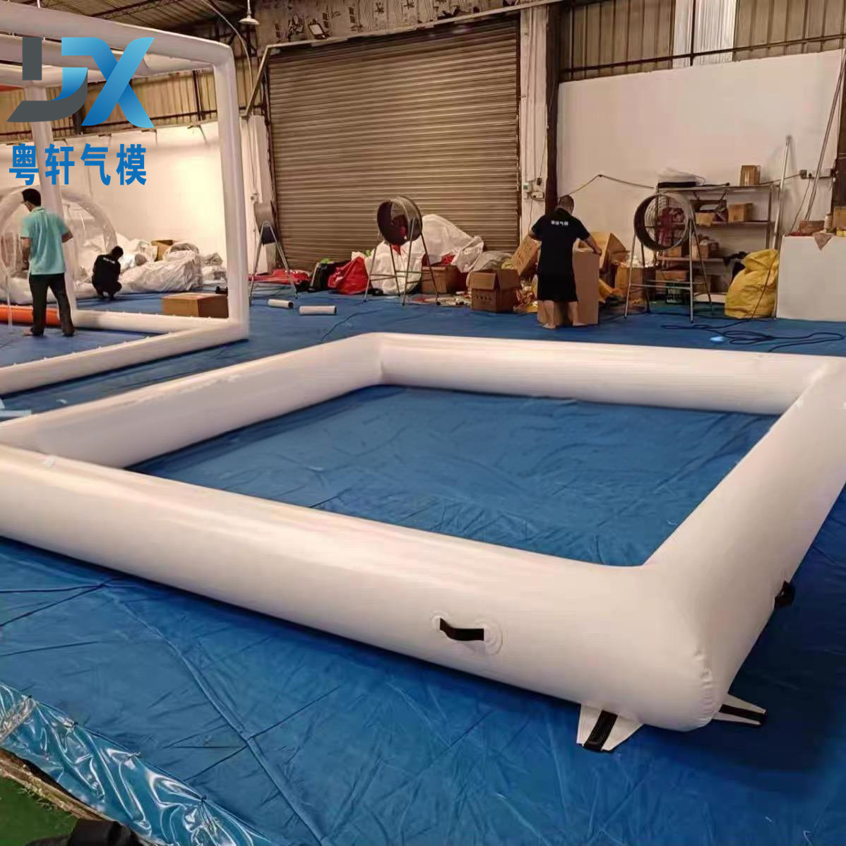 Large inflatable swimming pool, outdoor frame pool, children's ocean ball, water park, stalls, fishing, sandpit