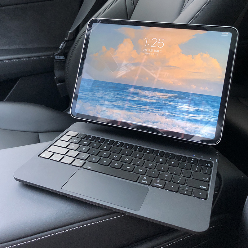 Wonderful Control Keyboard for Apple ipadpro Bluetooth Keyboard air4 Magnetic 10 Generation Set air5 Trackpad 12.9
