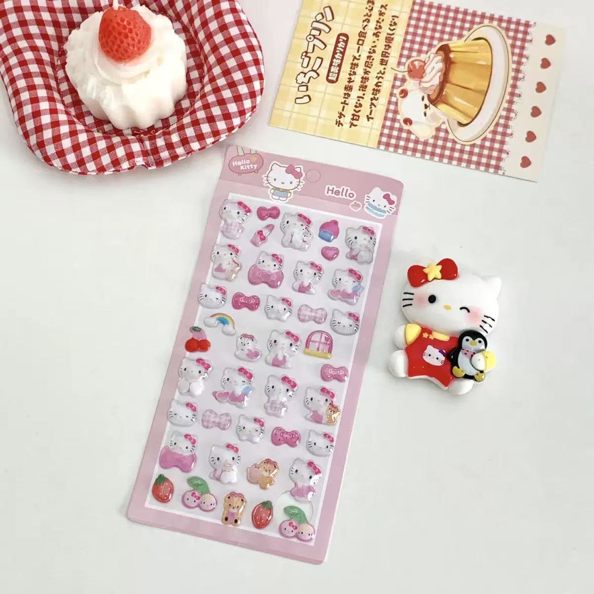 3D embossed sticker [first generation/pink kt cat]/piece