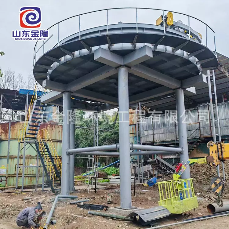 山东金隆 高效浅层气浮机 气浮机污水设备 印染污水处理设备