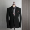 Black single buckle (single -piece jacket)