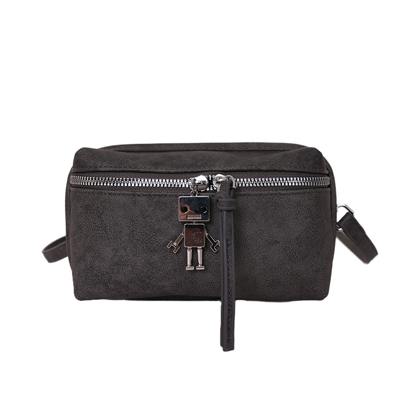 Exquisita mini bolso de nicho de gamuz, bolso de moda versátil, bolso de mochila retro de gamuz, bolso de cambio diario de lápiz labial