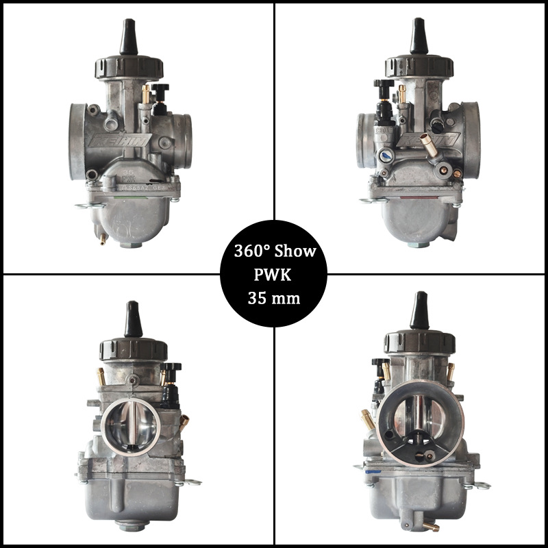 Pwk Motorcycle Carburetor 33 34 35 36 38 40 42mm Large Displacement Carburetor with Repair Kit