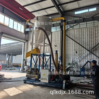 潍坊氧化铁脱硫剂气力输送机XWZF 10吨产量粉煤灰水泥粉抽灰机