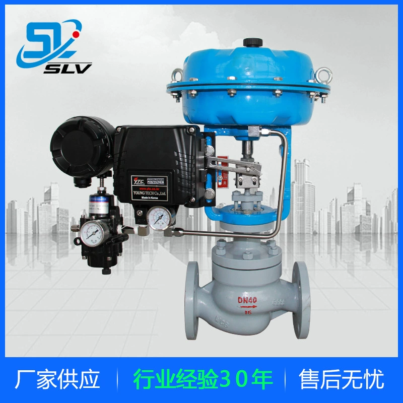 Пневматическая втулка, позиционер регулирующего клапана, одноместная втулка, литая сталь 304, нержавеющая сталь, паровое масло для теплопередачи