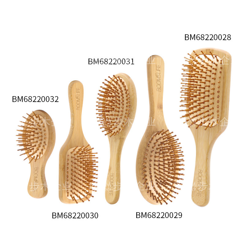Air Bag Comb Portable Air Cushion Comb Smooth Hair Care Women's Bamboo Large Board Comb Wholesale Spot Universal Model