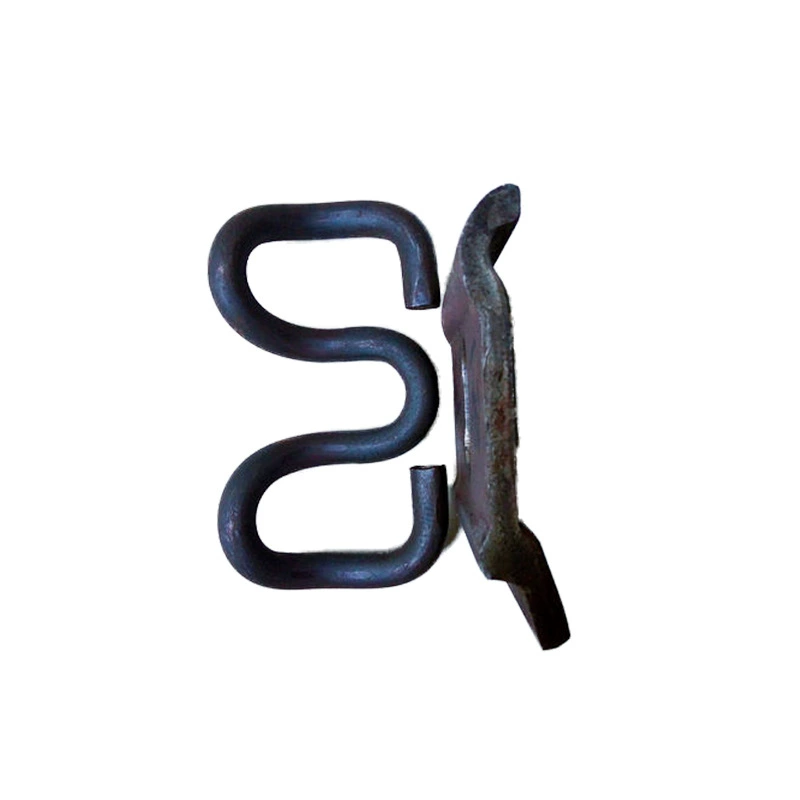 Новые аксессуары для рельсов типа II в комплекте с эластичными зажимами, железнодорожные бетонные шпалы размером 43 кг, эластичные зажимы типа II типа II.