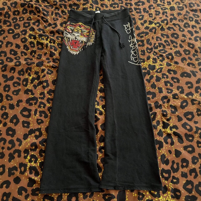 European and American Style Ed Hardy Drawstring Printed Casual Pants for Women, Wholesale on Aliexpress, Loose Casual Long Pants European and American Style Ed Hardy Drawstring Printed Casual Pants for Women, Wholesale on Aliexpress, Loose Casual Long Pants