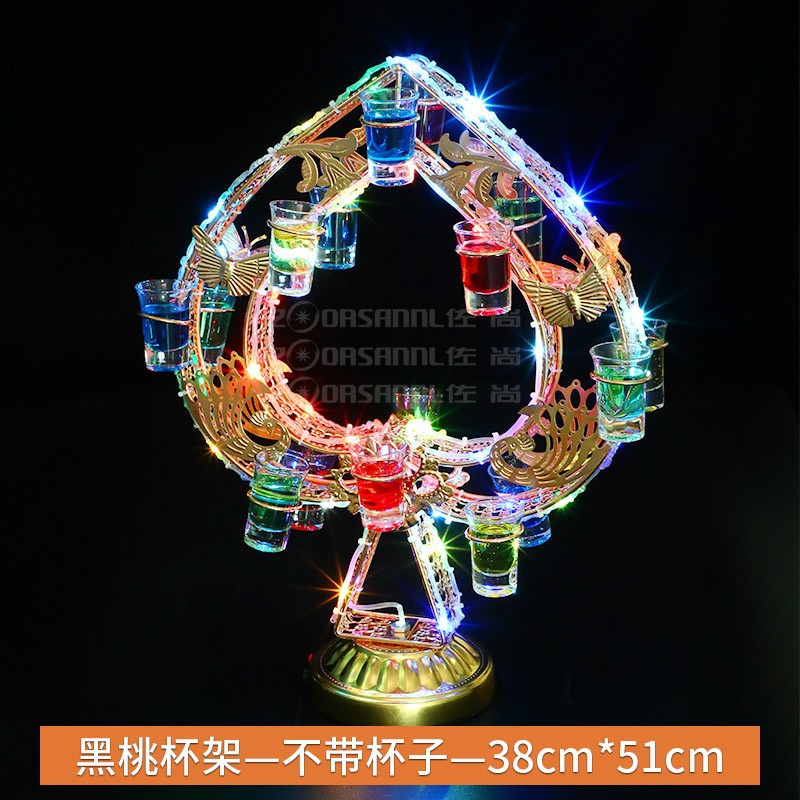 Portavasos de espadas sin taza