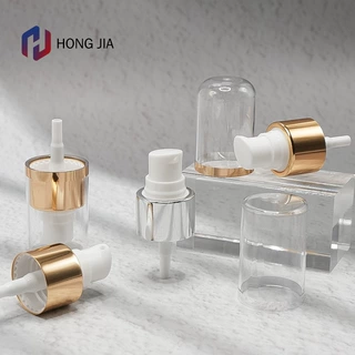 24/410AS全罩电化铝粉泵 粉底液隔离霜精华液按压泵头 化妆品分装