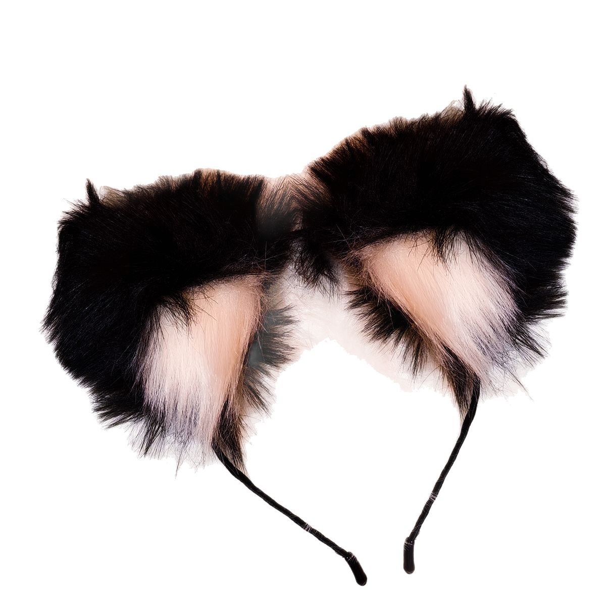 zorro tarjeta de cabello orejas gatos cabello collar de cabello de acera de encaje sexy ojos femeninos peluquería al por mayor