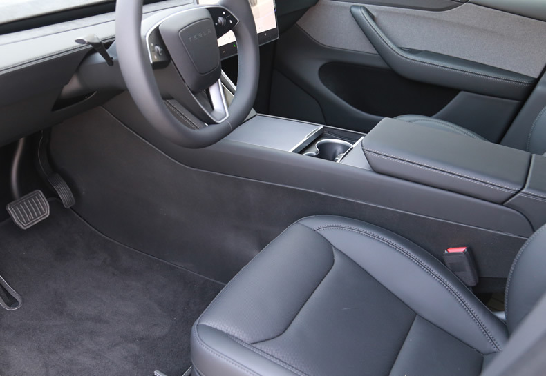 Suitable for Tesla Model Y Center Console Anti-Kick Pad Version 3, Side Panels with Full Suede Protection Accessories, Seat Back