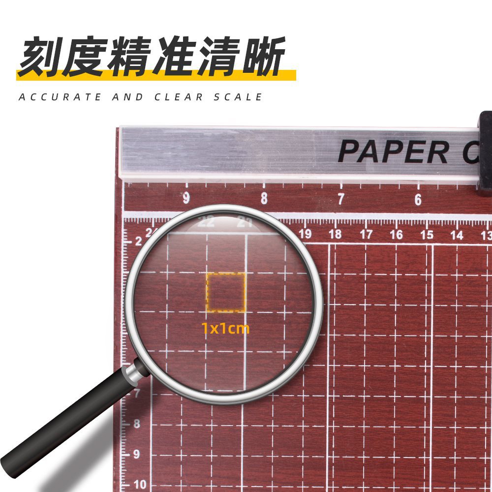 Processing wooden base paper cutter small manual paper cutting…