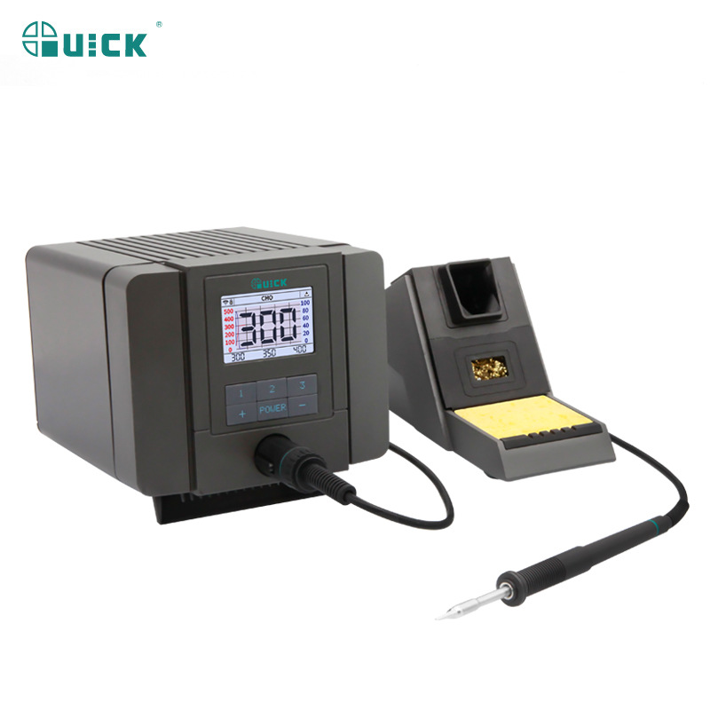 QUICK快克TS8智能数显焊台手机维修精密焊接电烙铁电洛铁带休眠