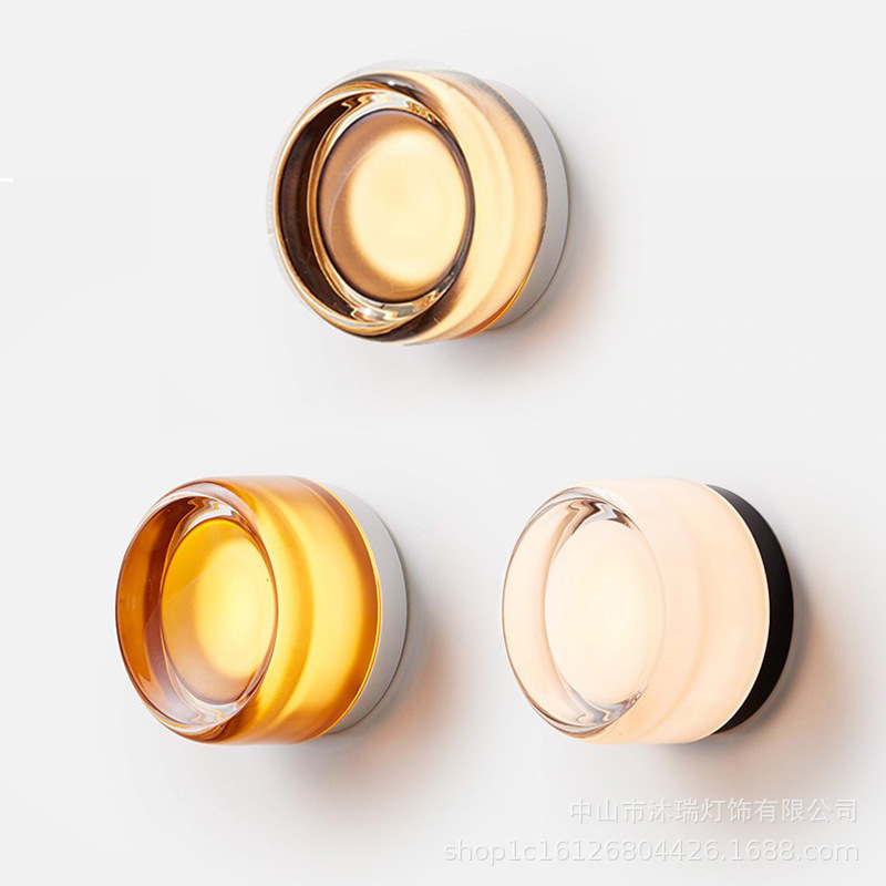 Aplique de pared minimalista nórdico para pasillo o entrada