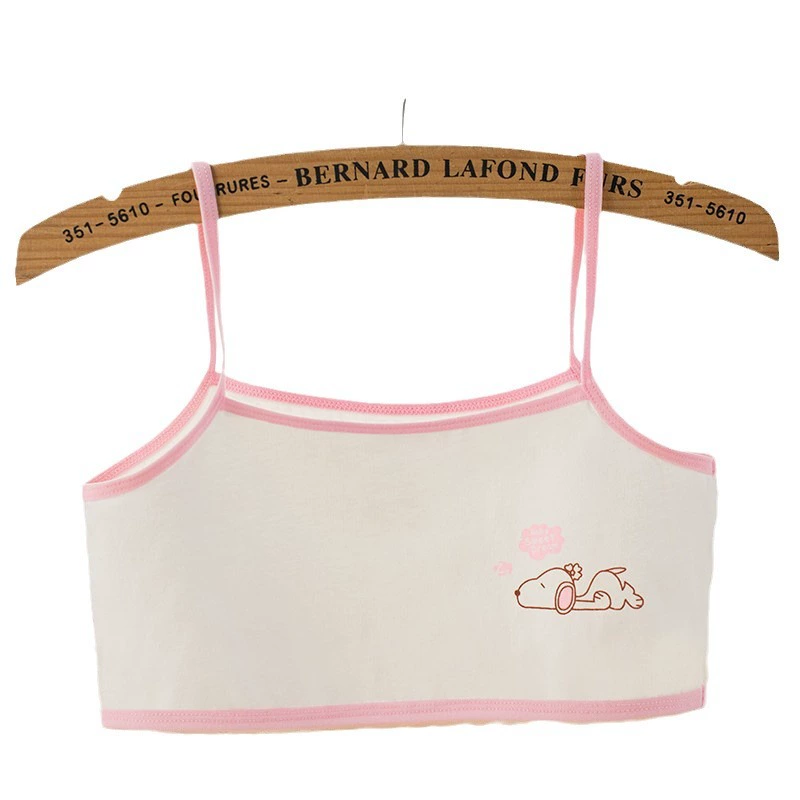 Bra top, comfortable underwear for elementary school students, breathable tube top, for secondary school