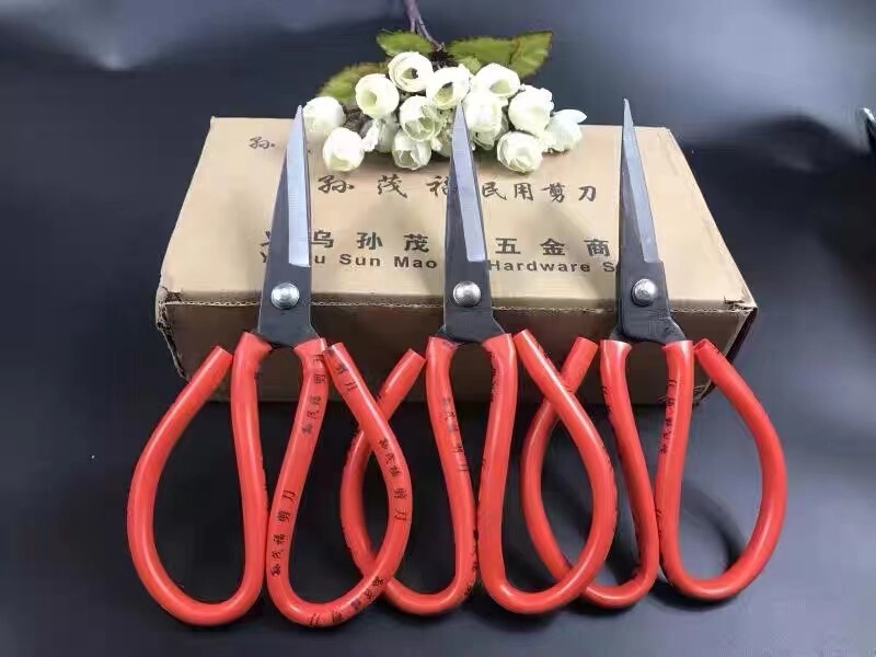 Sun Maofu Red Handle 1#2#3#4# Casing Shear Household Shear Industrial Clothing Small Scissors Tailor Shear Floral Shear Industry Sun Maofu Red Handle 1#2#3#4# Casing Shear Household Shear Industrial Clothing Small Scissors Tailor Shear Floral Shear Industry
