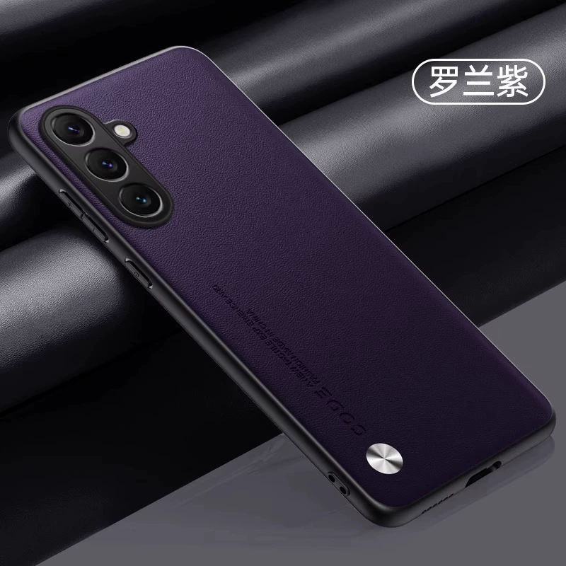 适用于 Samsung S25 Ultra 手机壳 新平皮 S25FE 定制 A06 全包薄 S24 保护壳