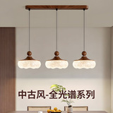 Ретро потолочный светильник для коридора для беседки, люстра, французский стиль, защита глаз, в цветочек