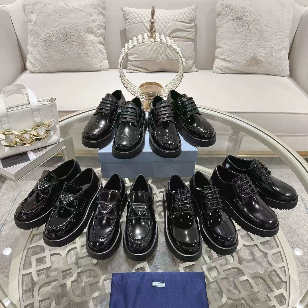 Высококлассная версия P-Home треугольная обувь Lefu на толстой подошве классическая Лю Вэнь