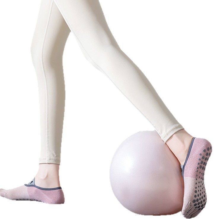 プロのフィットネスノンスリップヨガピラティスソックス女性のための夏薄い吸汗性分割つま先バッグスポーツソックス 5 本指ソックス|undefined