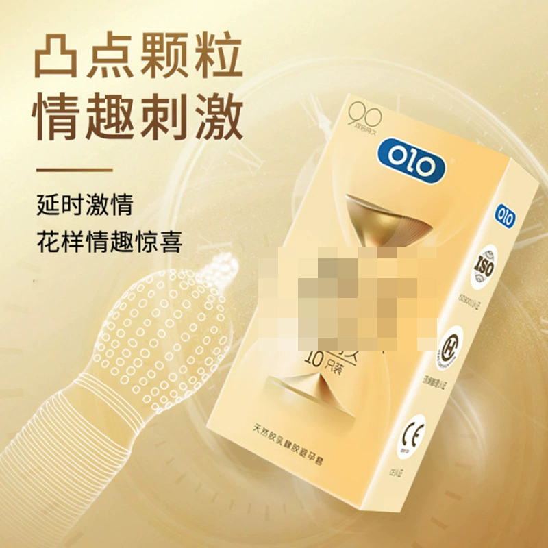 OLO Condom ультратонкий 001 презерватив, частички презерватива выпуклая точка, изделия для взрослых, оптом