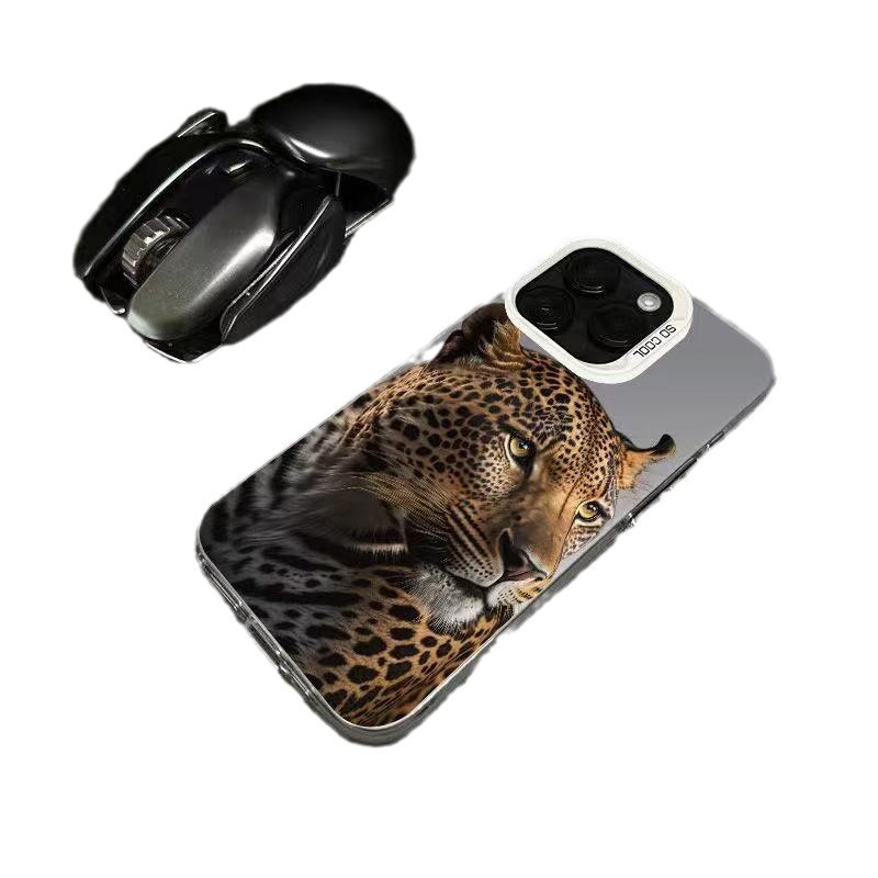Nuevo leopardo adecuado para iPhone 16 funda para teléfono móvil Apple 15promax/14 hombres y mujeres de moda 13pro12 Europa y América 11