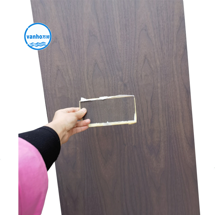 厂家实木贴皮UV木饰面天然木皮酒店工厂装饰墙面护墙板