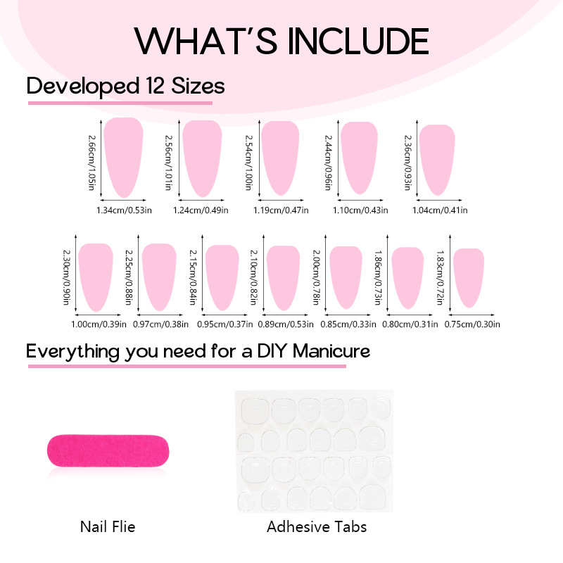 40g Weight press-on nails Nail Supplies 1 Set Quantity ABS Material Orange Pattern Casual, French Style Style Casual French Style Orange ABS Press-on Nails 1 Set 3