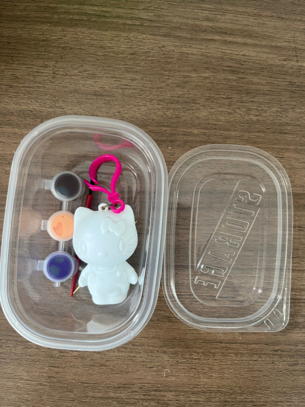新品流体暴力熊キーホルダーケース袋セット塗装キーホルダー樹脂石膏プラスチックキーホルダー|undefined