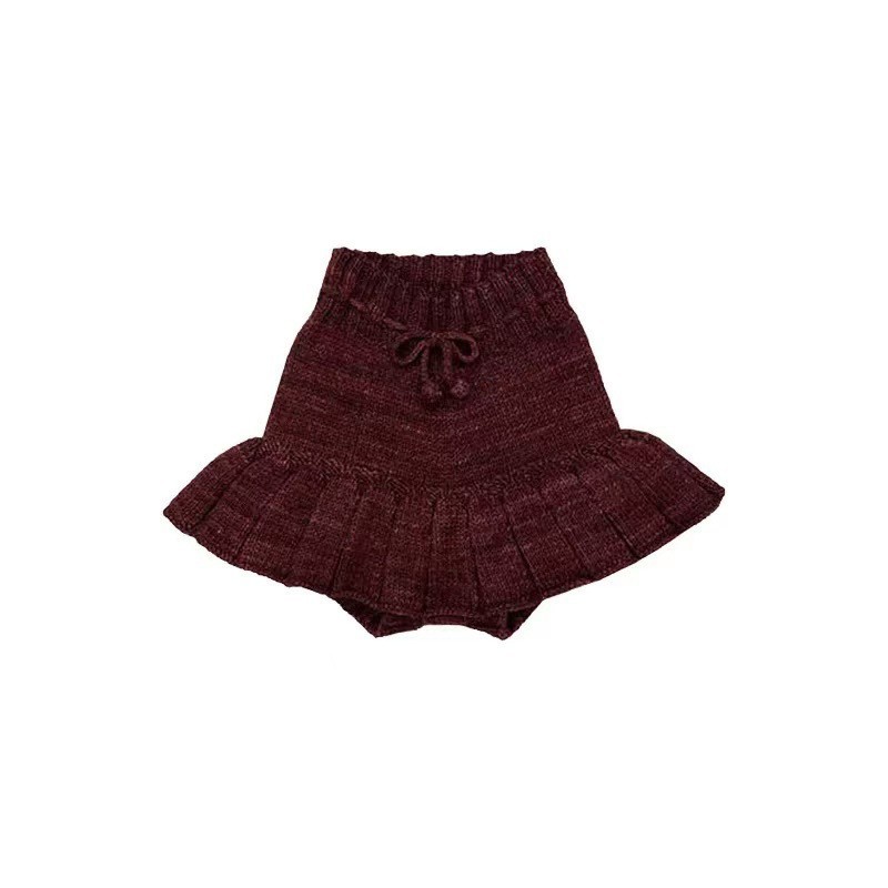 Dark red culottes / 90cm