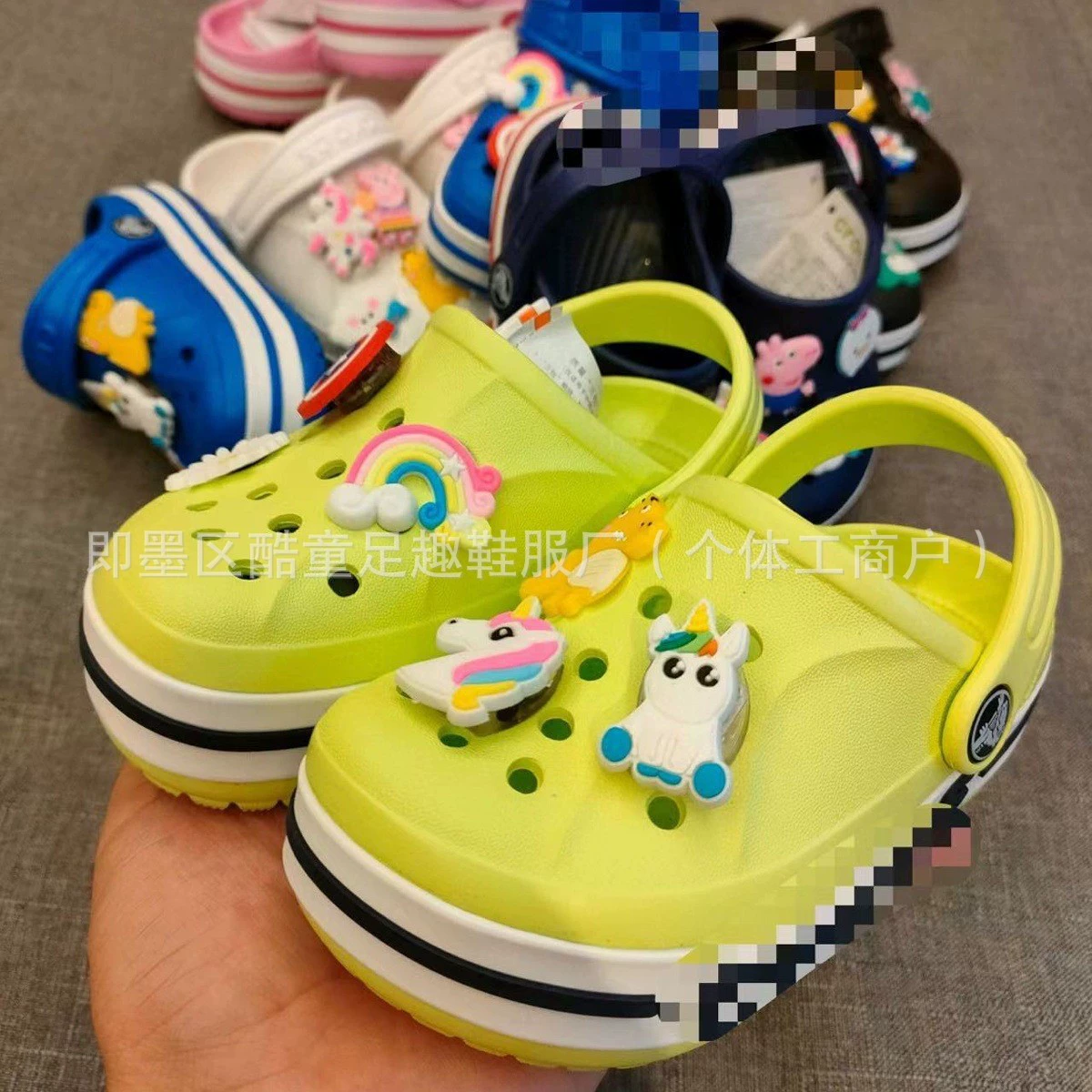 LX005K Детские дышащие сандалии Luoc, пляжная обувь для мальчиков и девочек, нескользящие (поставляются без коробки), летние.