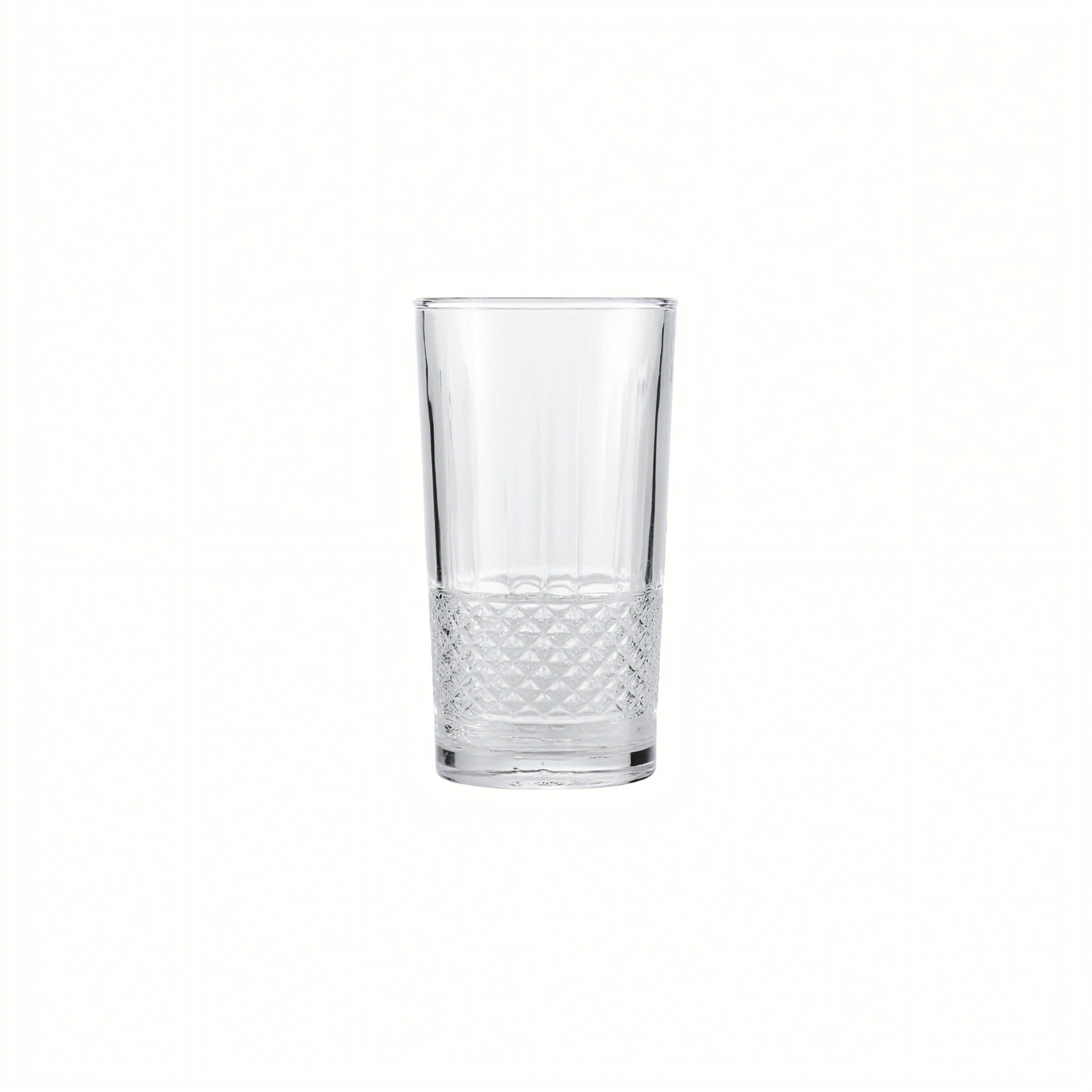 Vaso de vino de vidrio en relieve al por mayor, taza de whisky, taza de cerveza, taza de agua recta, taza de bebida impresa logotipo