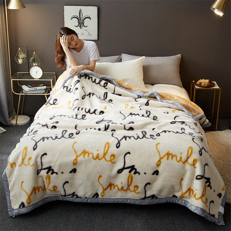 2024 nueva manta raschel gruesa