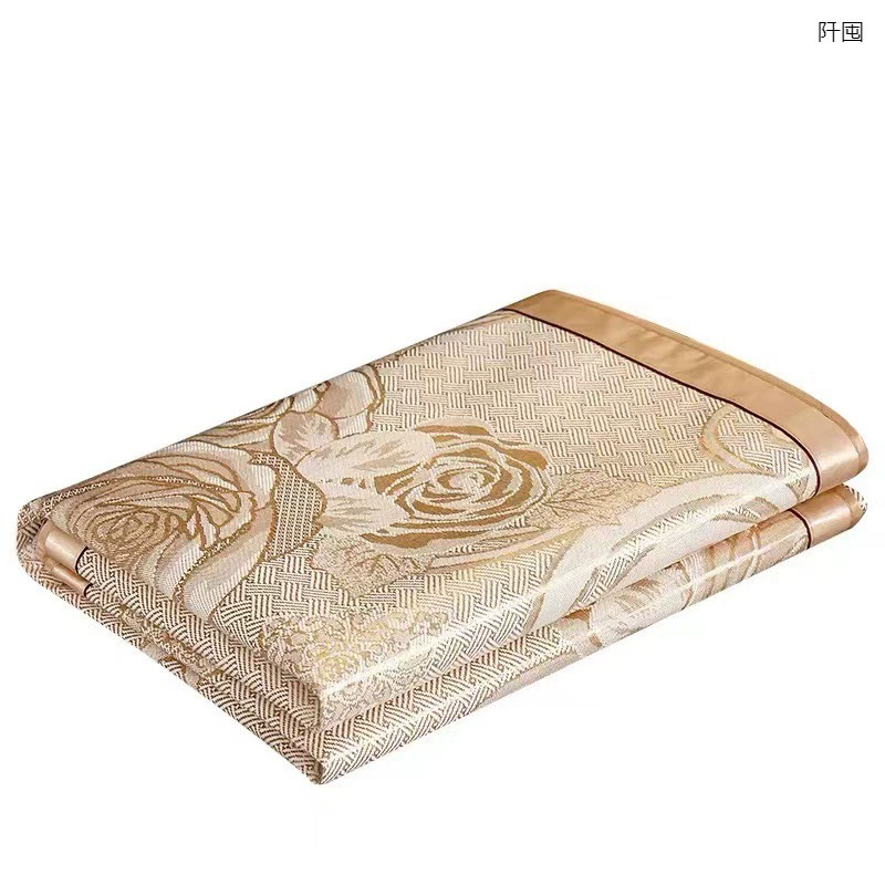 Silk mat, summer foldable set for home use for elementary school students, 3 piece set