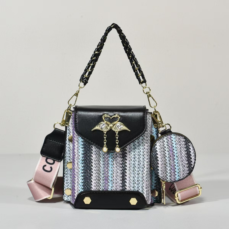 Bolsas de moda de verano versátiles 2025, nuevas bolsas de hombro, bolsas de mochila de damas, bolsas transfronterizas