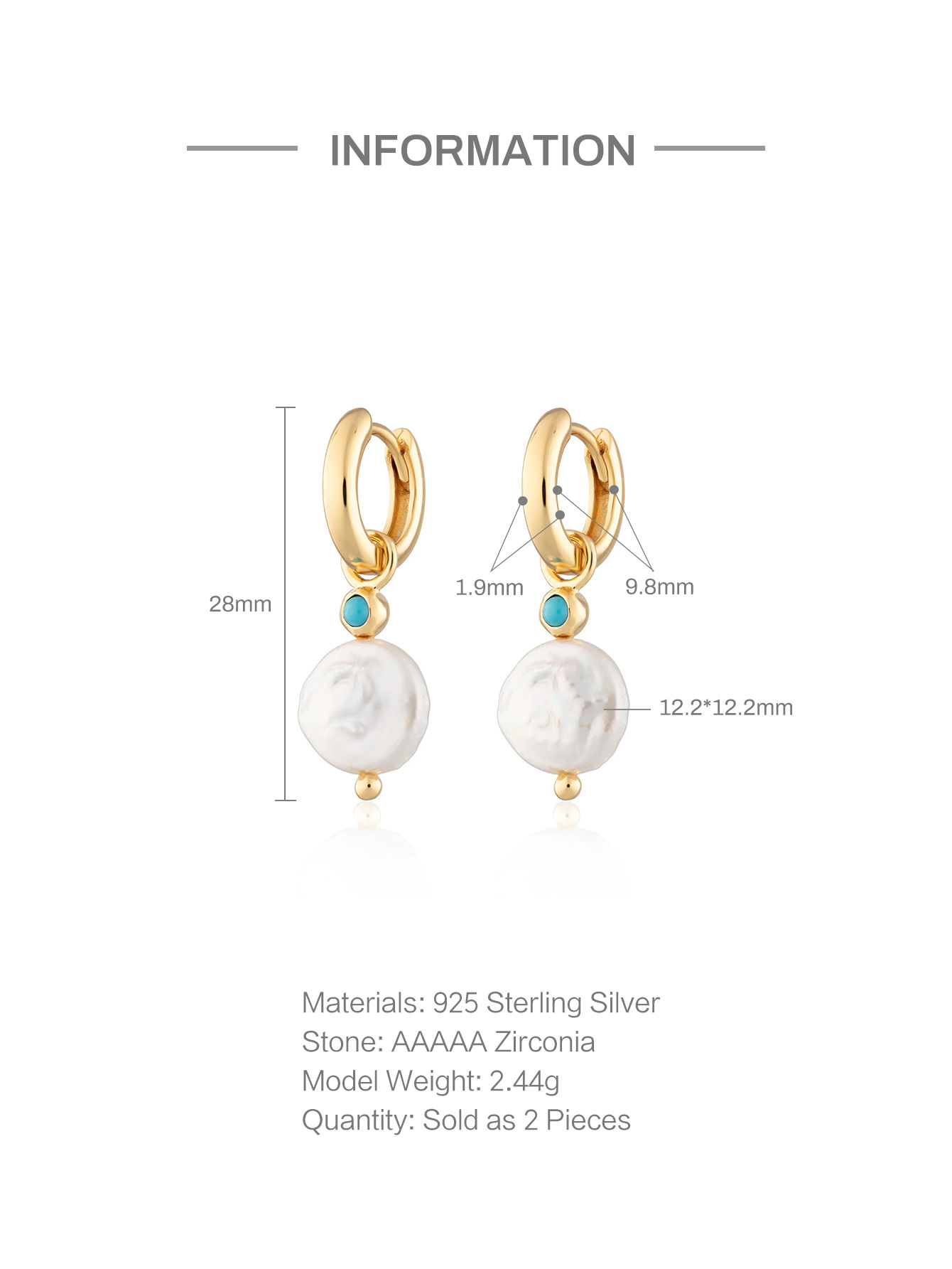 1g Weight 925 Sterling Silver Ear Needle Material 18K Gold Plated Plating Material Drop Earrings Classification 1 Pair Quantity Date, Tea Party Occasion 925 Sterling Silver Material Geometric Pattern All Seasons Season Women's Gender Elegant, Simple Style Style 1 Pair 18K Gold Plated 925 Sterling Silver 925 Sterling Silver Earrings Geometric Drop Earrings 4