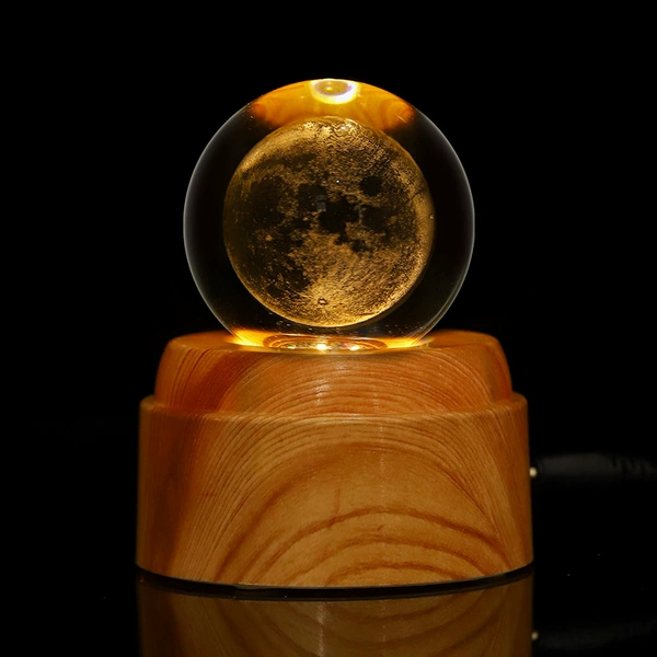Rotating the night light-Earth